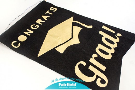 DIY Graduation yard sign