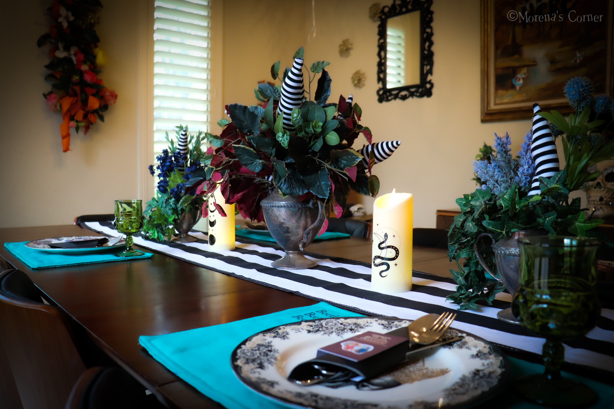 beetlejuice tablescape