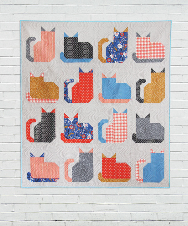 cat quilt with fairfield world batting