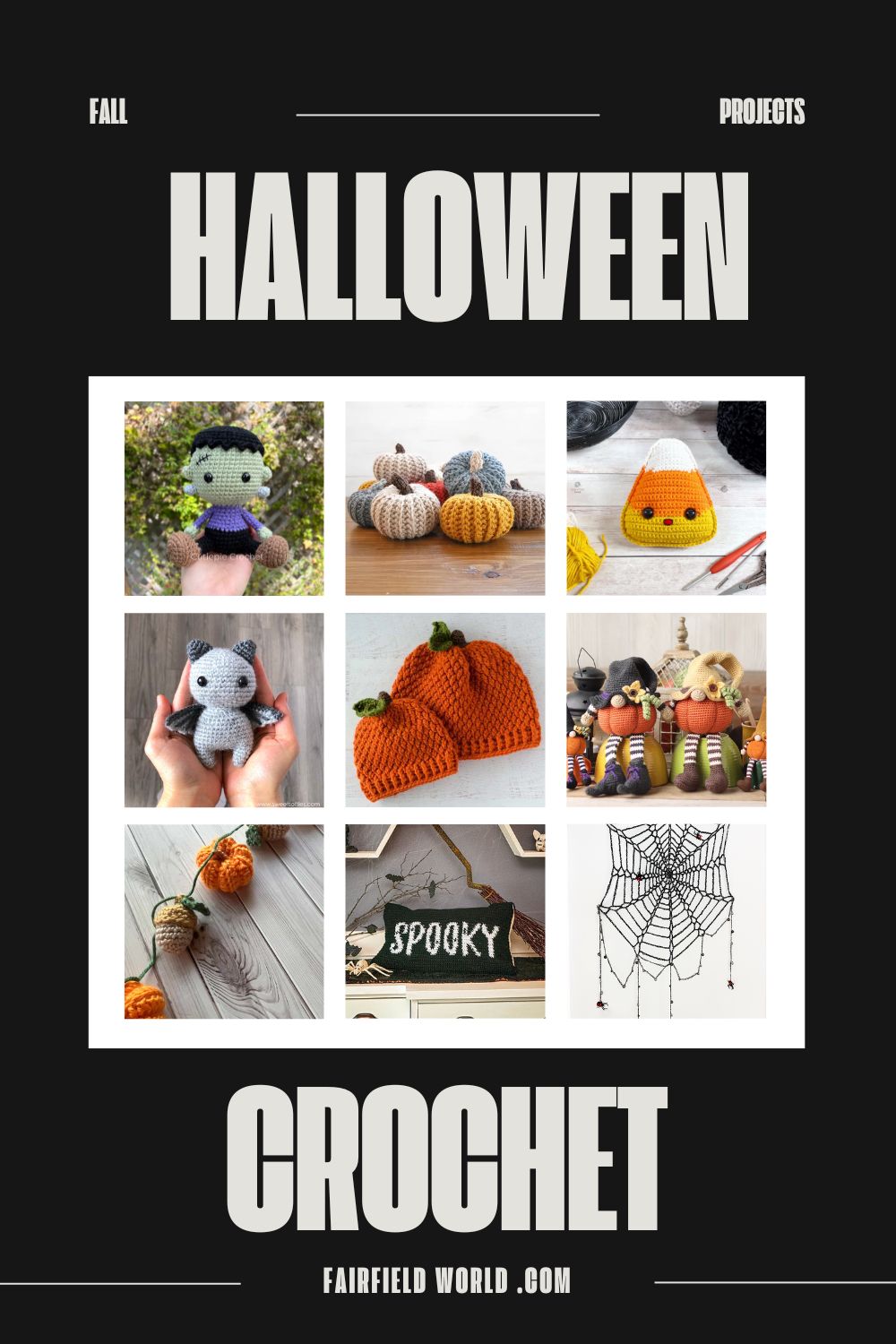 Fall and Halloween Crochet and Amigurumi Crafts 
