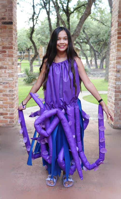 octopus costume tutorial