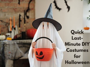last minute DIY costumes for Halloween
