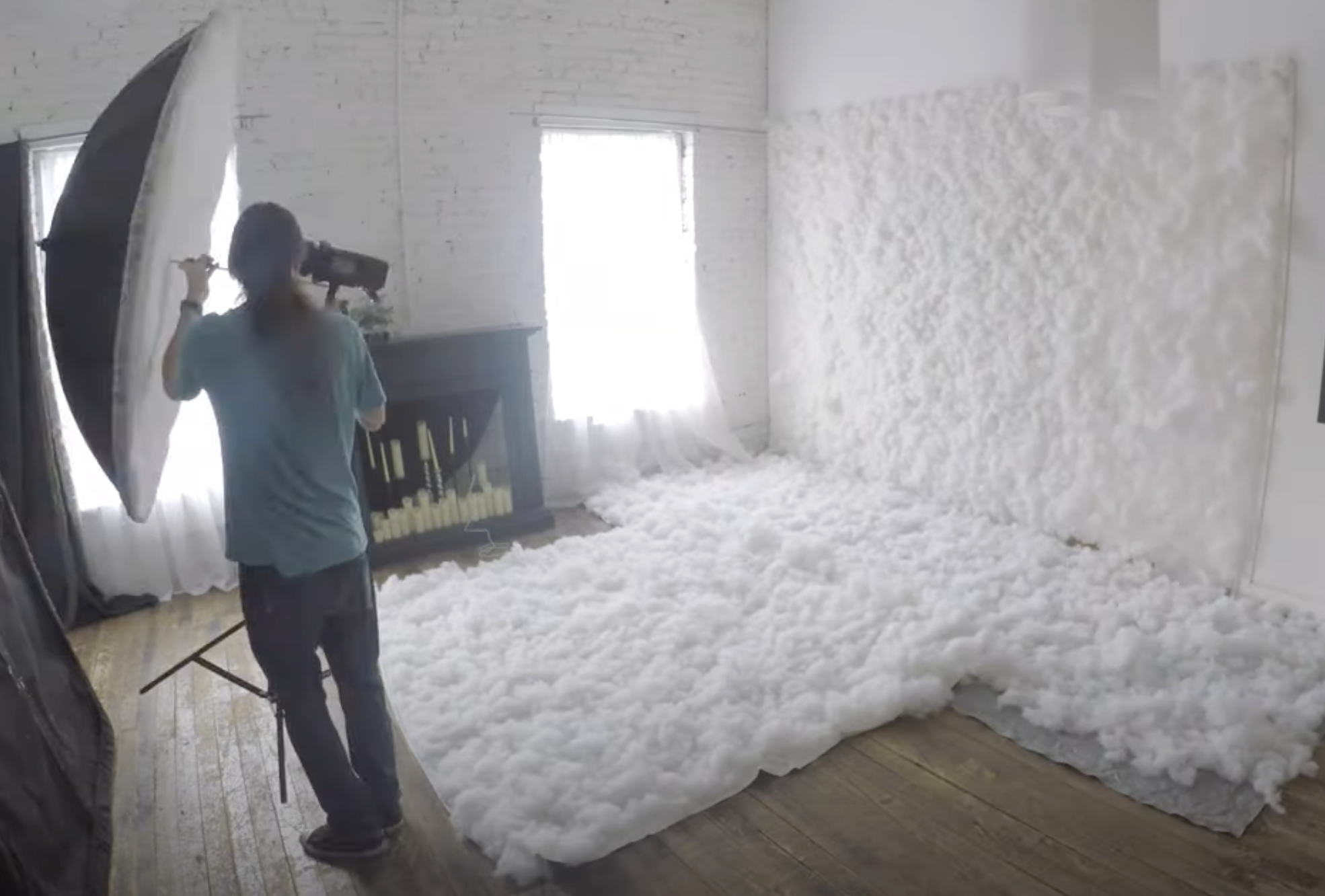 how to make a boudoir backdrop