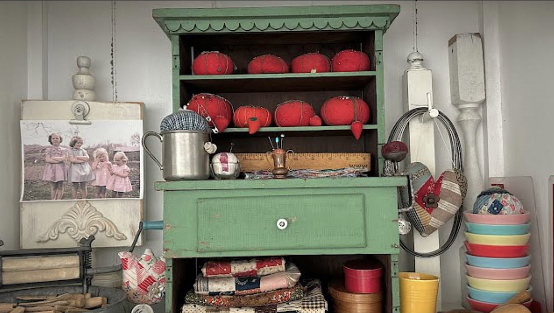 quilter's sewing room tour