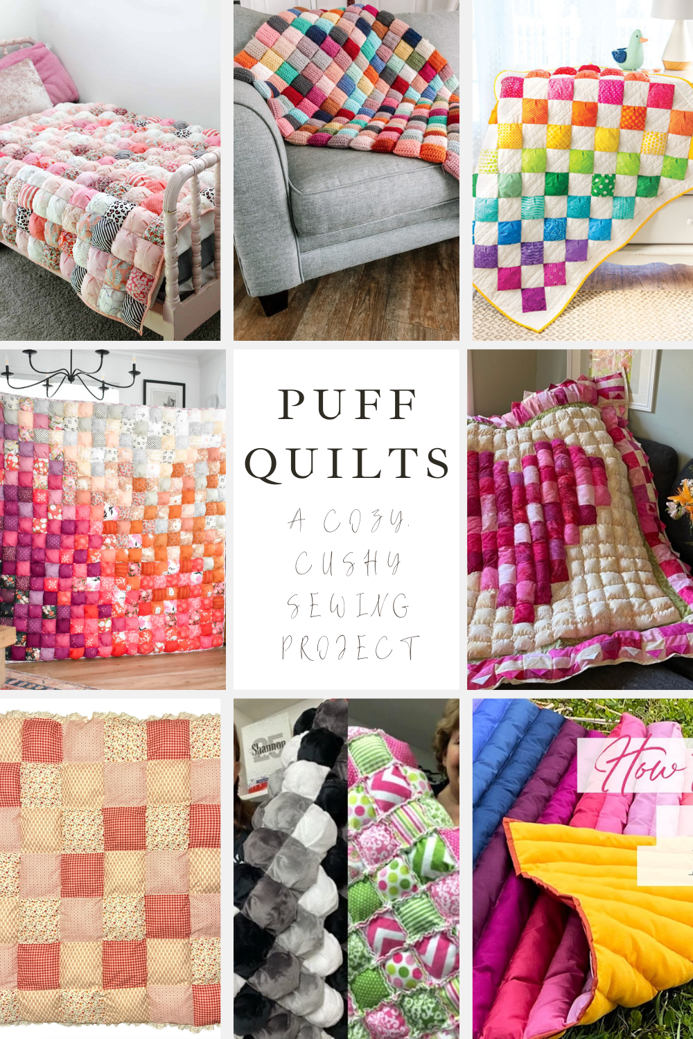 Puff Quilts: A Cozy, Cushy Sewing Project - Fairfield World Blog
