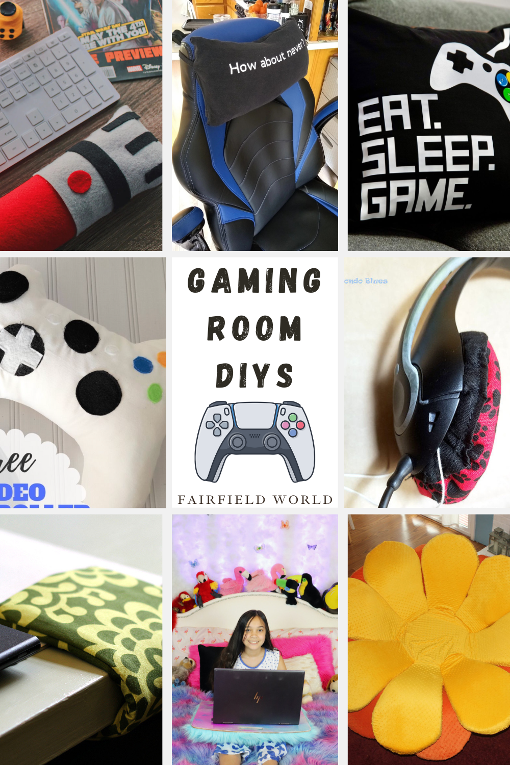 Gaming room DIYs