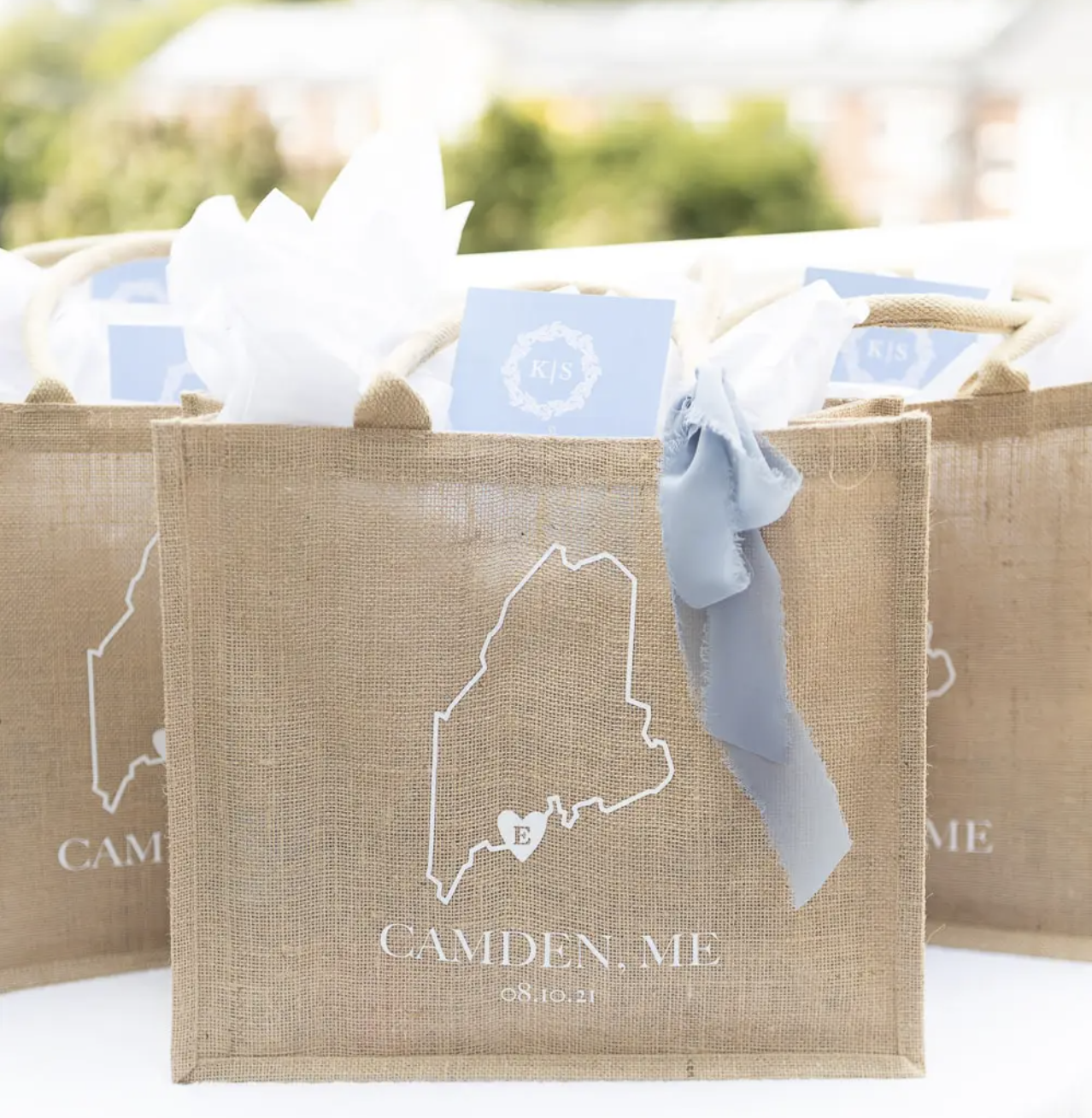 diy wedding bags