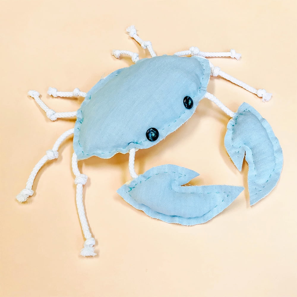 plush crab DIY stuffed animal