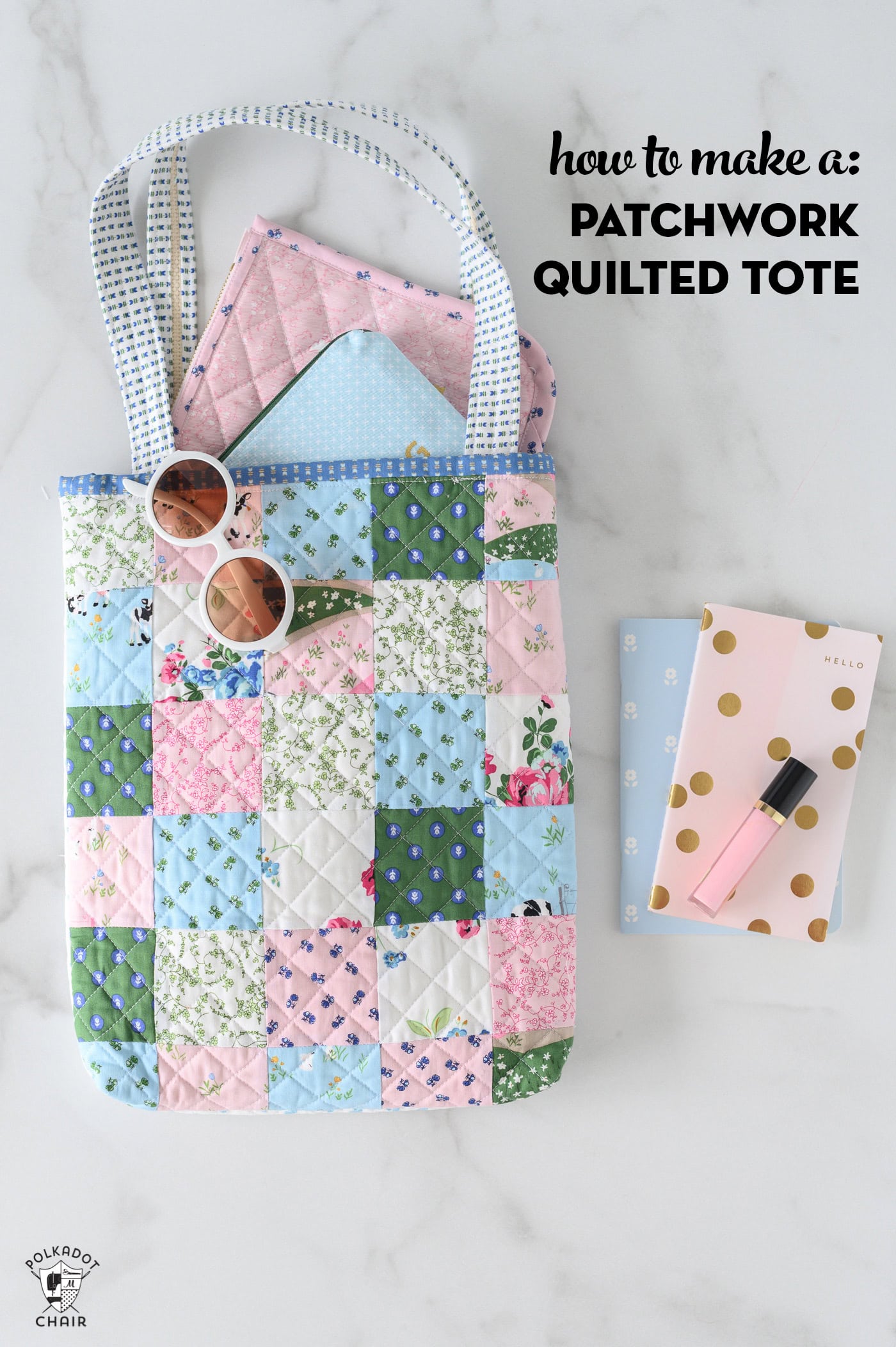 Tote-ally Durable: DIY Reusable Bags with Fairfield World Batting