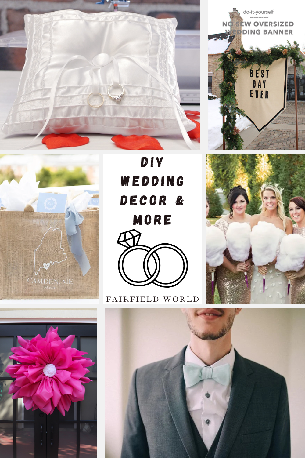 wedding DIYs and decor