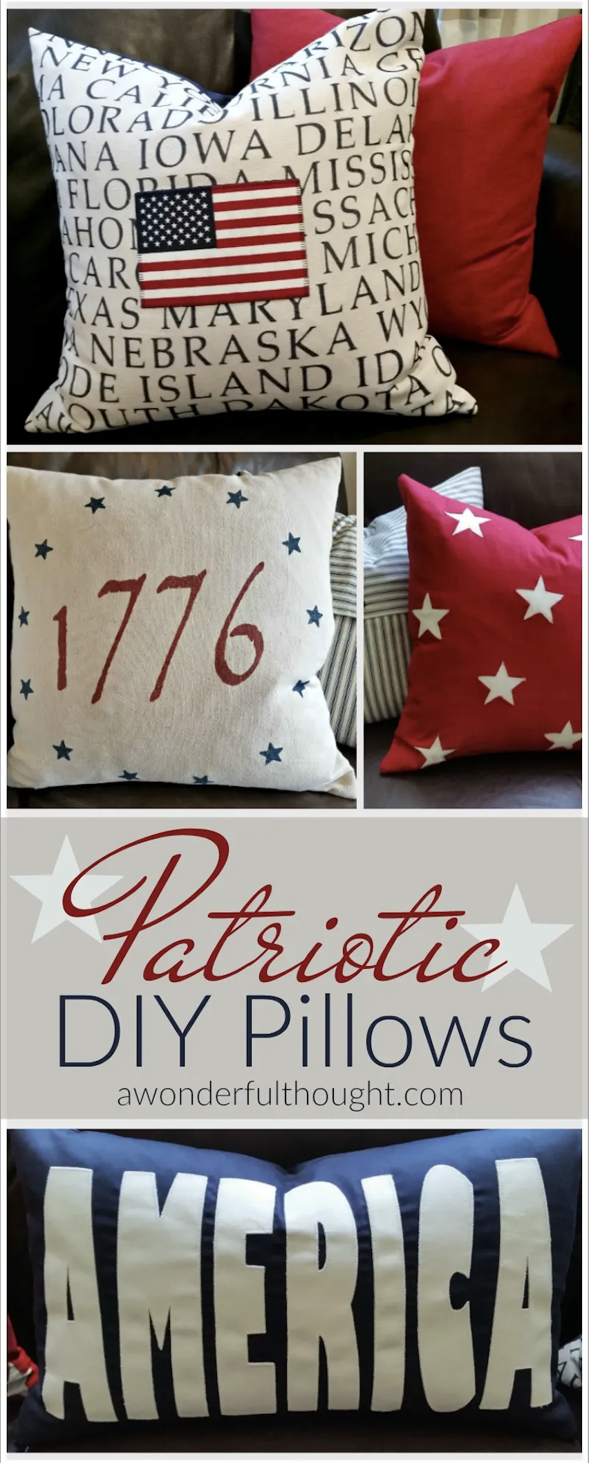 patriotic pillows