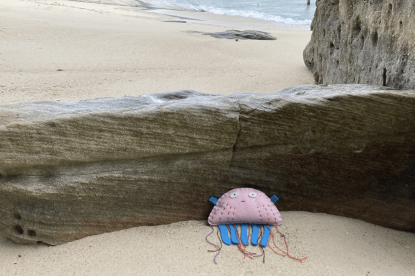 plush jellyfish kids craft