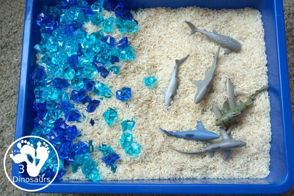 Under the Sea Sensory Bin