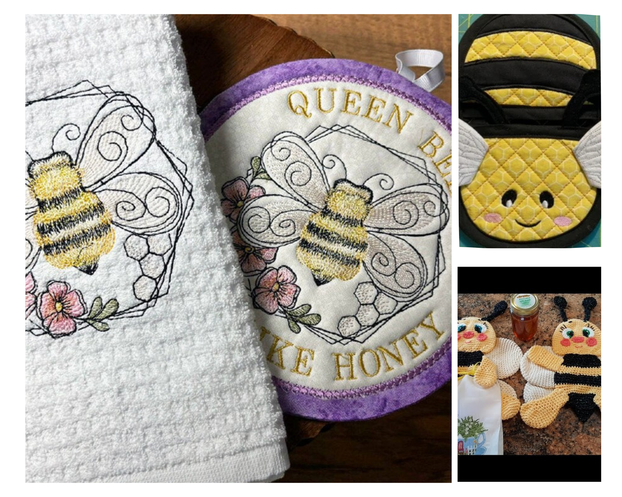 Honey Jar Hot Pads & Oven Mitts