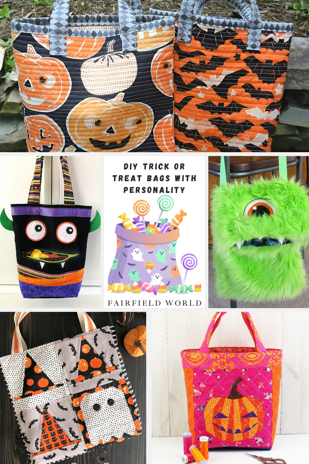 DIY Trick or Treat Bags with Personality