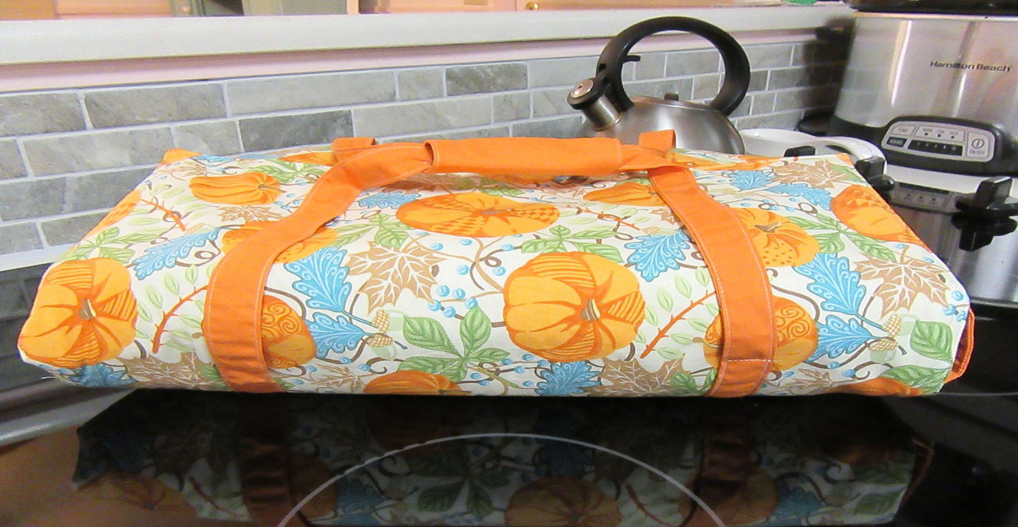 fall casserole carrier tutorial