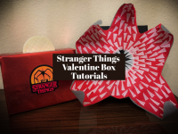 Stranger Things Valentine Box Tutorials