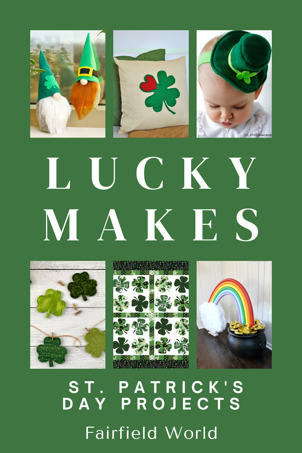 Lucky Makes- St. Patrick's Day Projects Pin - Fairfield World