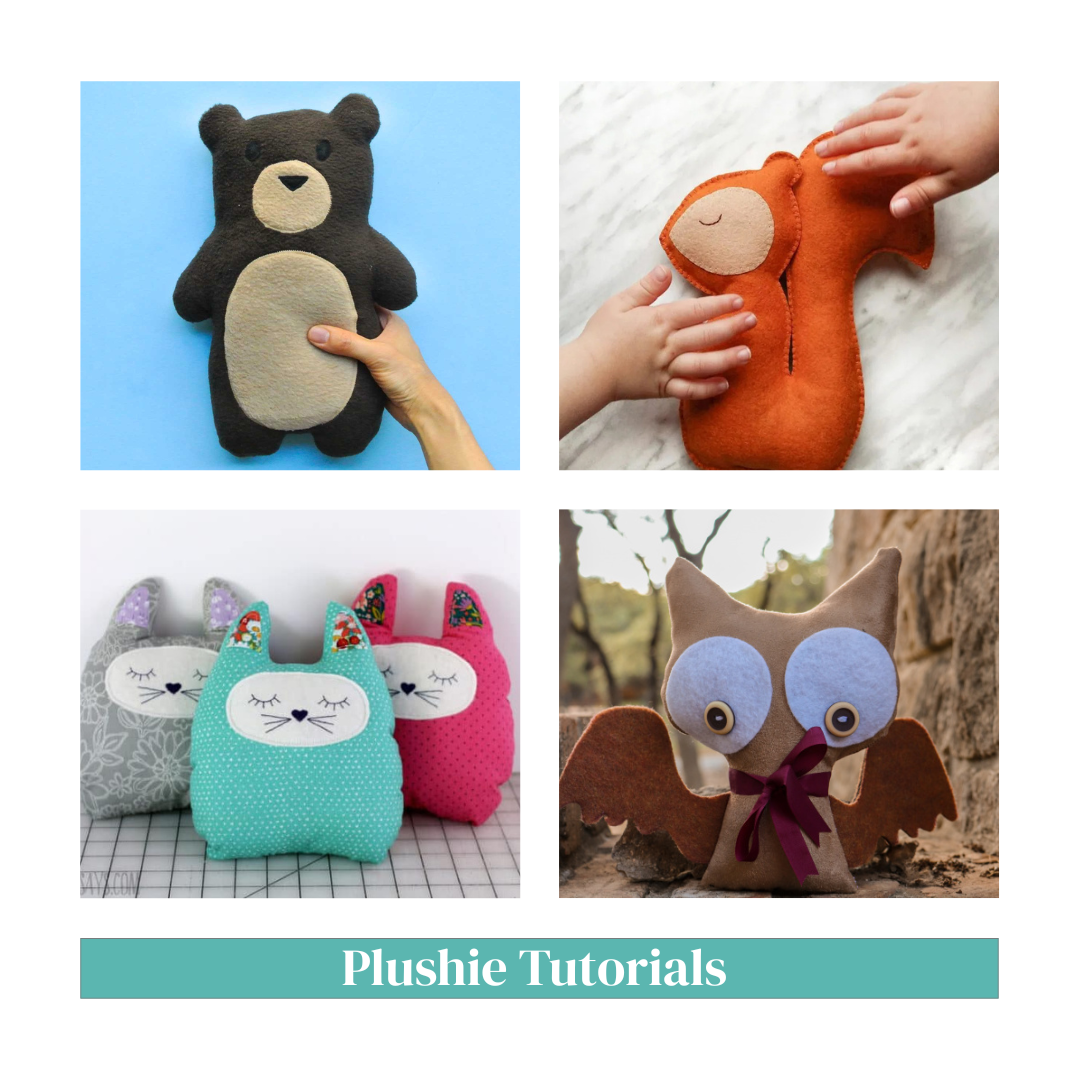 beginner plush projects National Craft Month Kickoff: Easy Projects Anyone Can Make