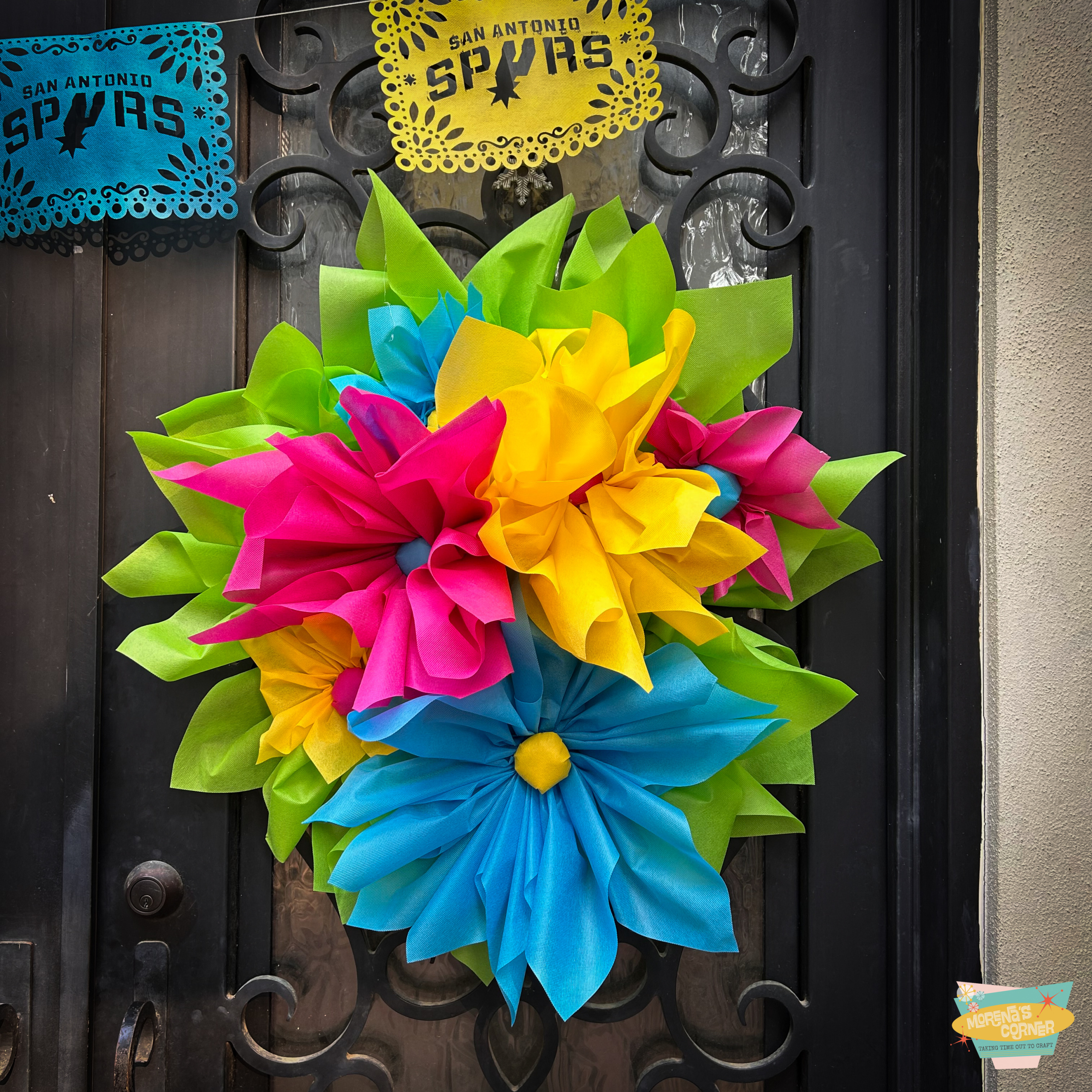 DIY Giant Floral Decor with Oly-Fun Fabric