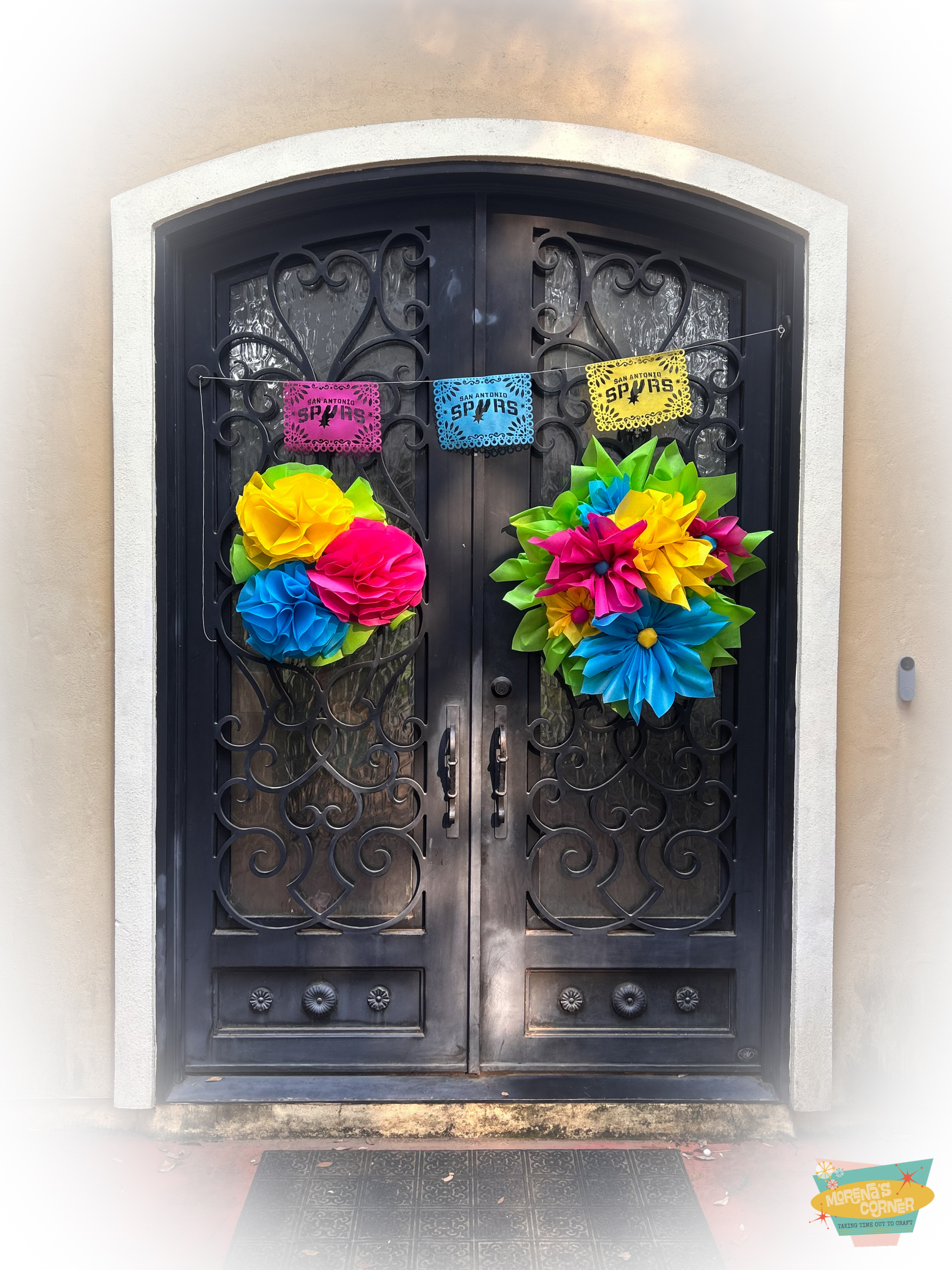 DIY Giant Floral Decor with Oly-Fun Fabric