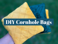 Corn on the Cob Cornhole Bags Tutorial