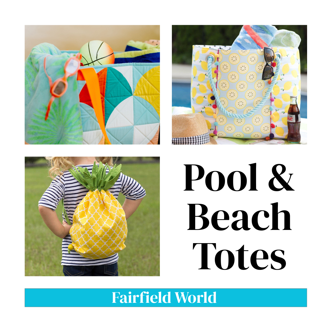 Summer Sewing Ideas totes to make