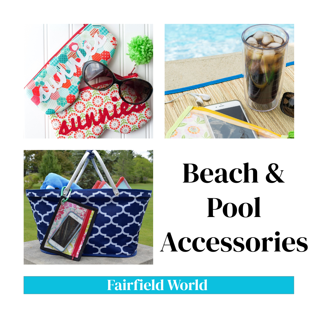 sew pool and beach accessories