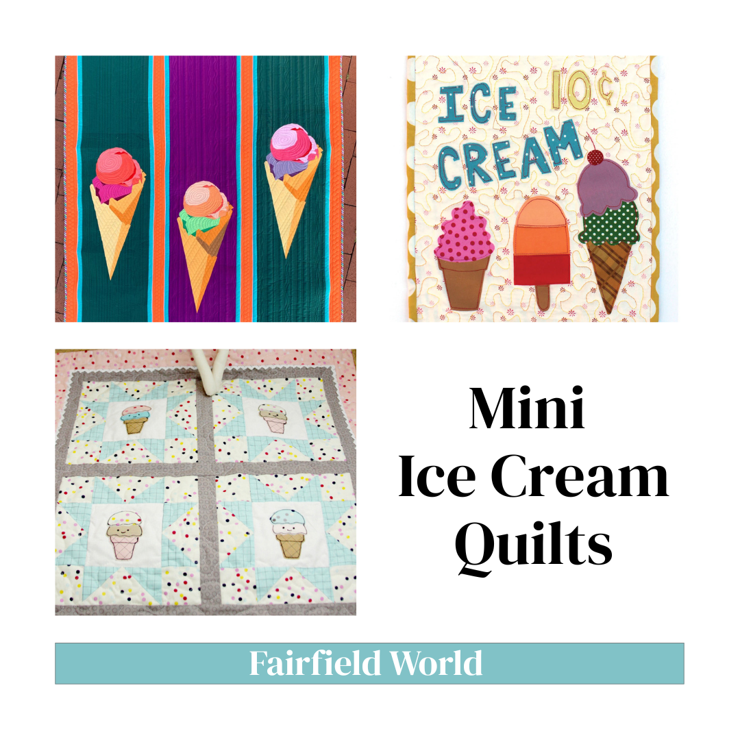 Mini Ice Cream Quilts