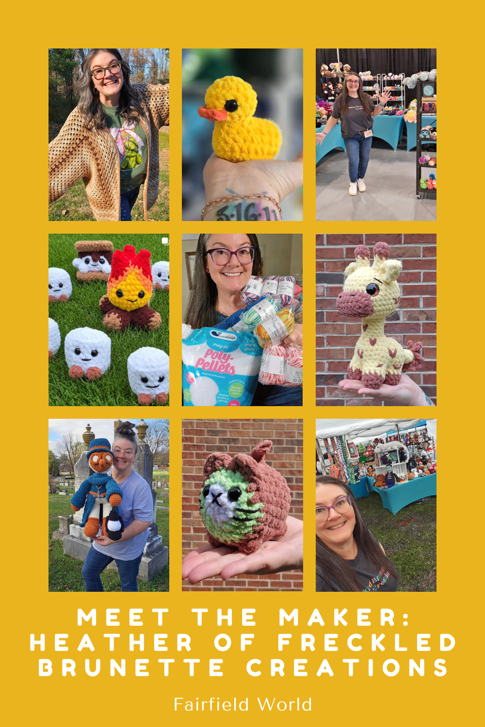 Meet the Maker: Heather of Freckled Brunette Creations