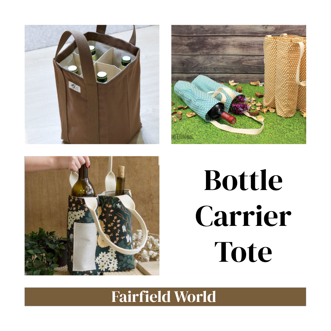 Bottle Carrier Tote summer entertaining