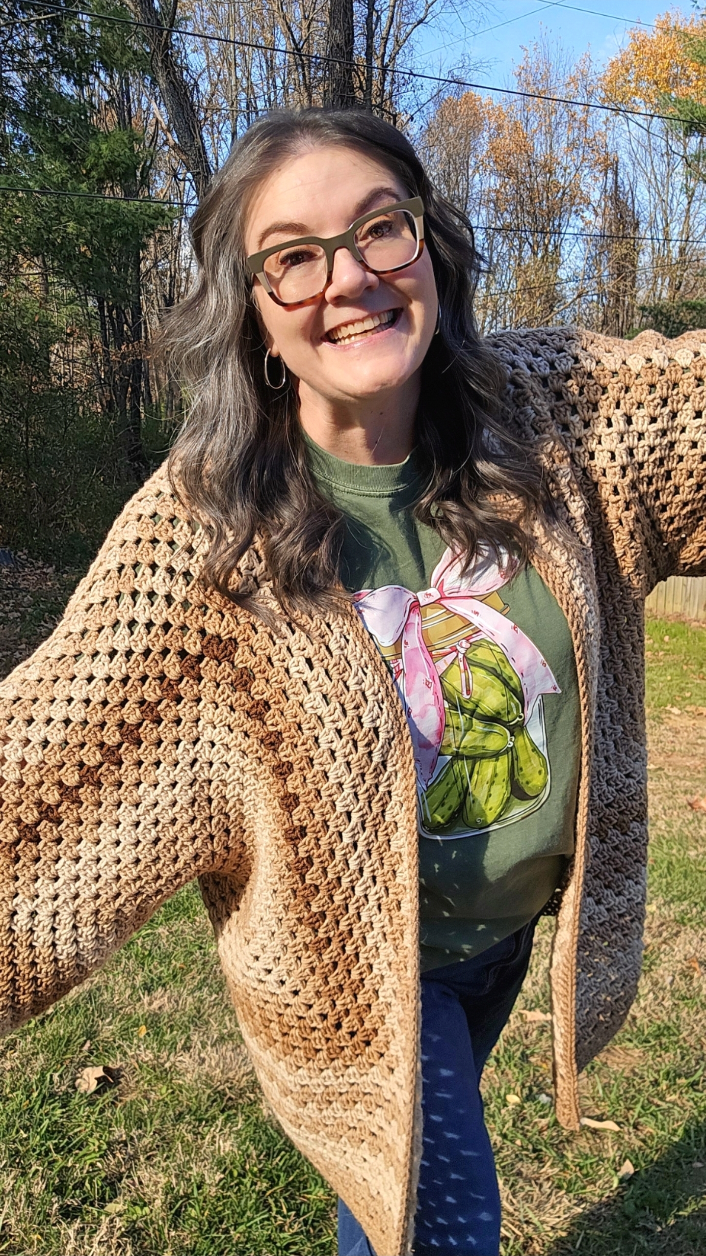 the freckled brunette crochet