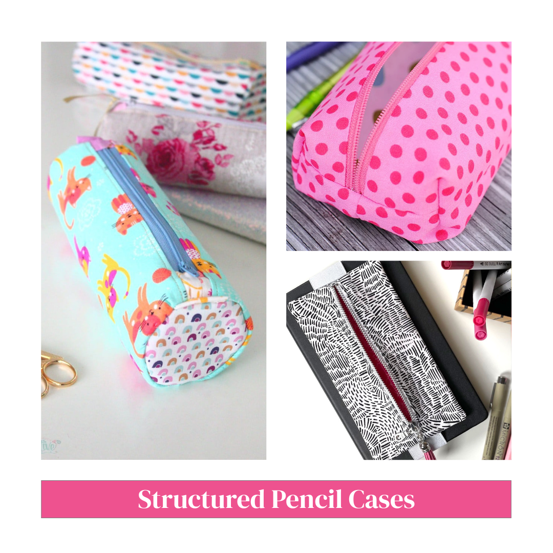 pencil pouches to sew