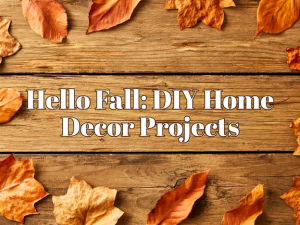 Hello Fall Home Decor DIY