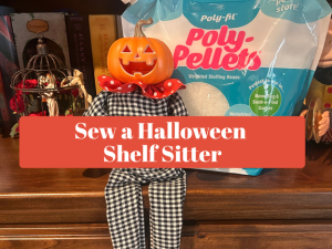 how to sew a shelf sitter