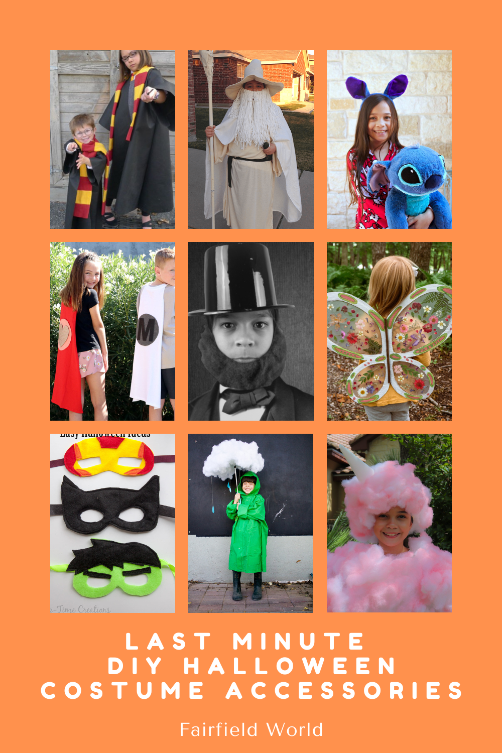 Last Minute DIY Halloween Costume Accessories
